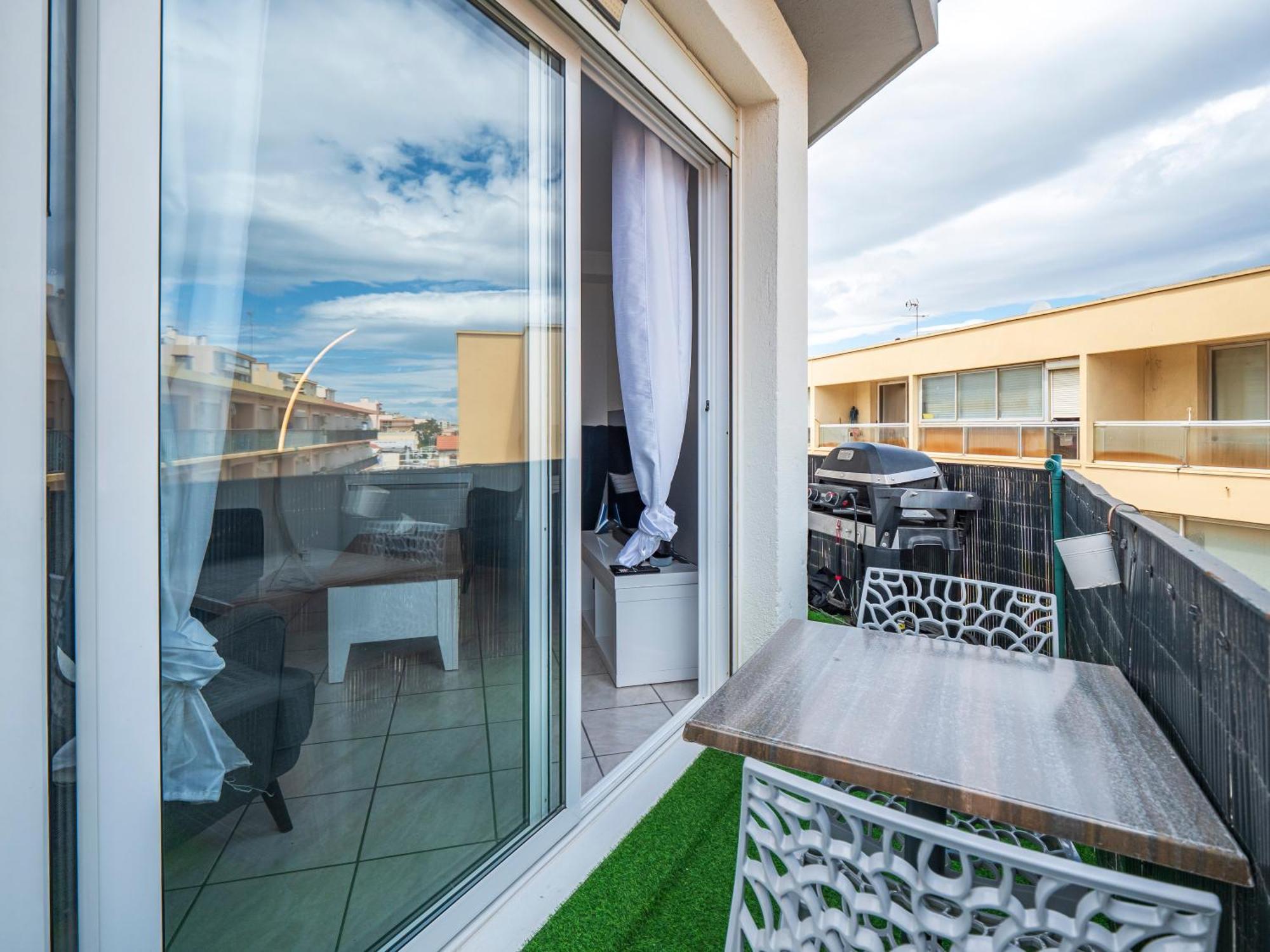 T3 Vue Mer Clim Wifi Parking Canet-en-Roussillon Dış mekan fotoğraf